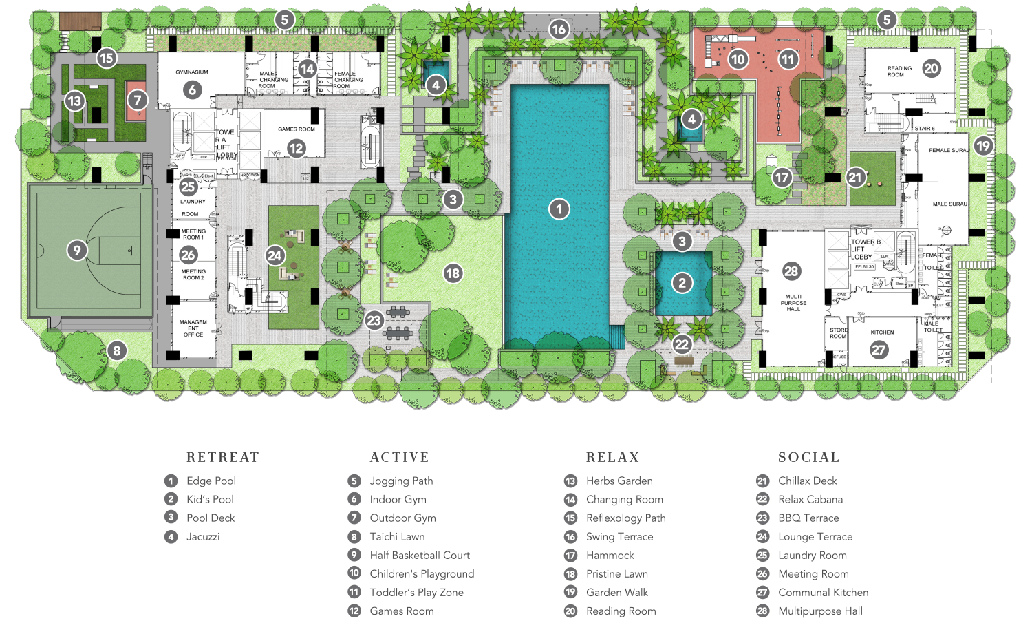 Faciliites Map 